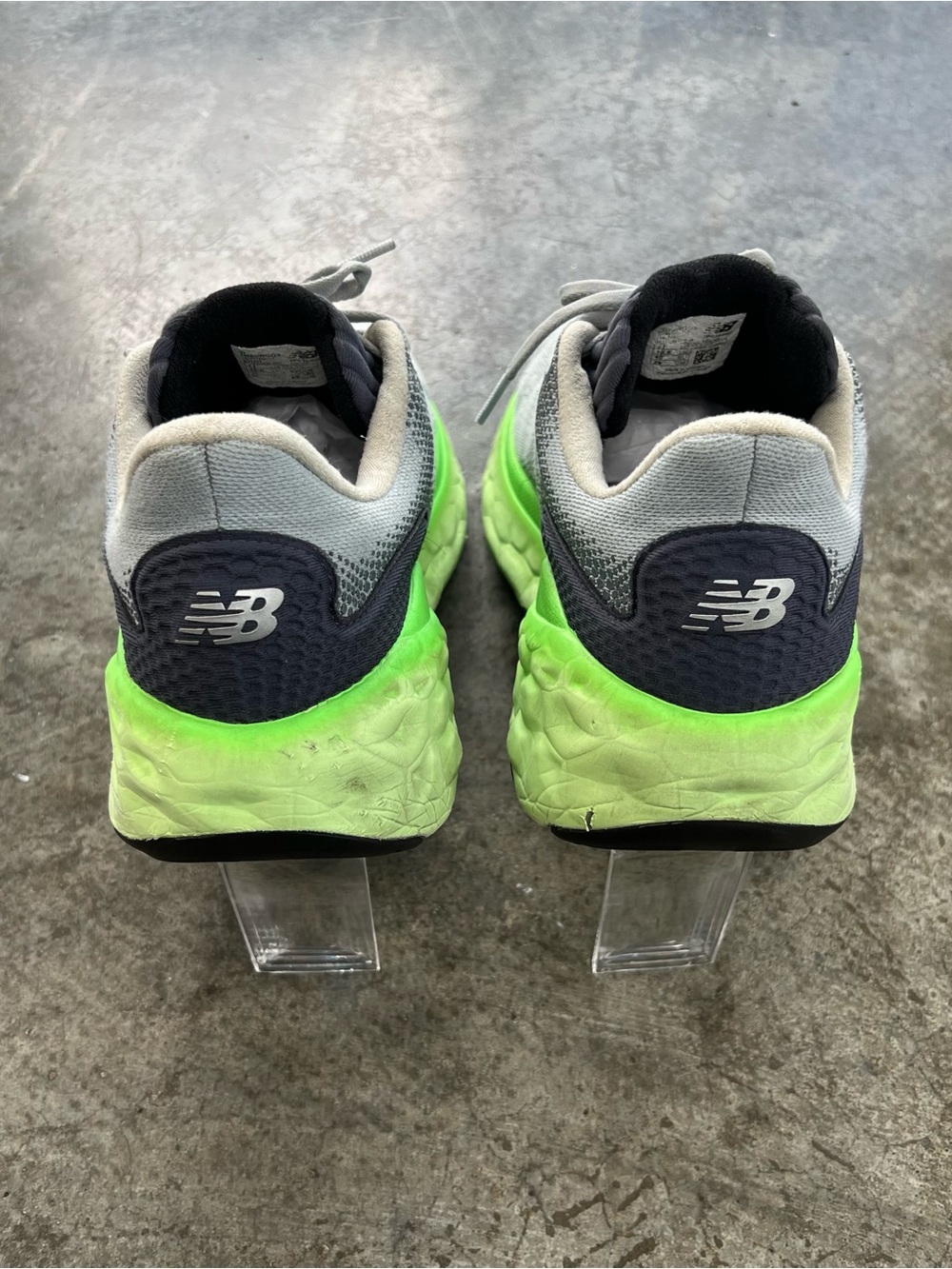 New Balance Fresh Foam More v4 Running Shoes Gray Green Men’s Size 11 - Picture 7 of 12